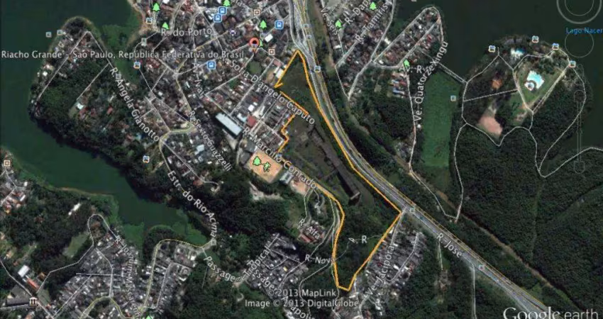 Terreno comercial para alugar na Rua Sofia D Ângelo Caputo, 535, Rio Grande, São Bernardo do Campo