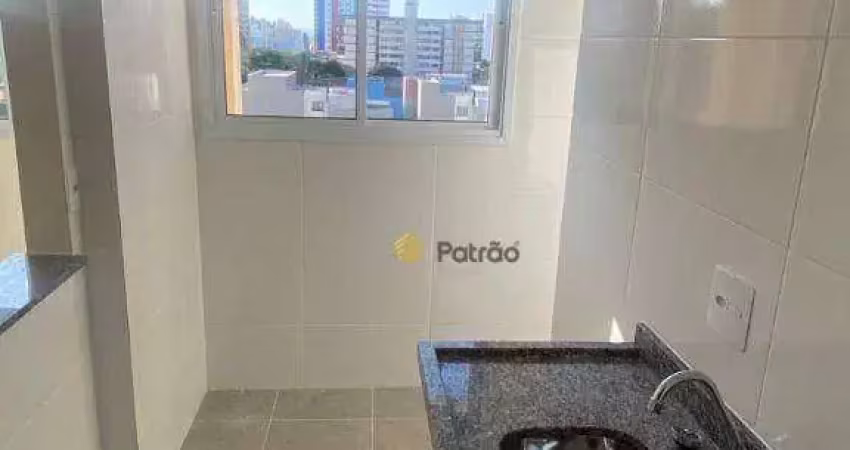 Apartamento com 1 dormitório à venda, 37 m² por r$ 282.000,00 - vila assunção - santo andré/sp
