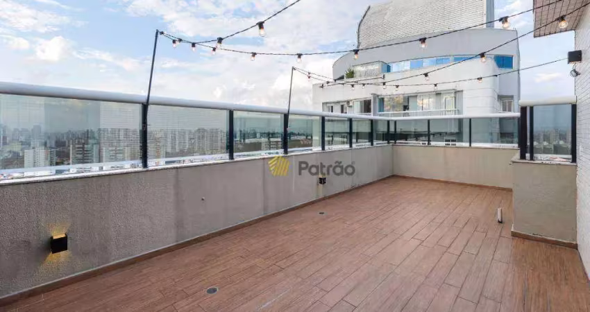 Residencial mistral cobertura com 4 dormitórios à venda, 560 m² por r$ 5.750.000 - centro - são bernardo do campo/sp