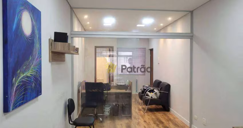 Sala à venda, 28 m² por r$ 200.000,00 - centro - são bernardo do campo/sp