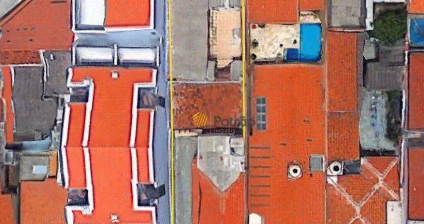 Terreno à venda, 375 m² por r$ 1.200.000,00 - campestre - santo andré/sp
