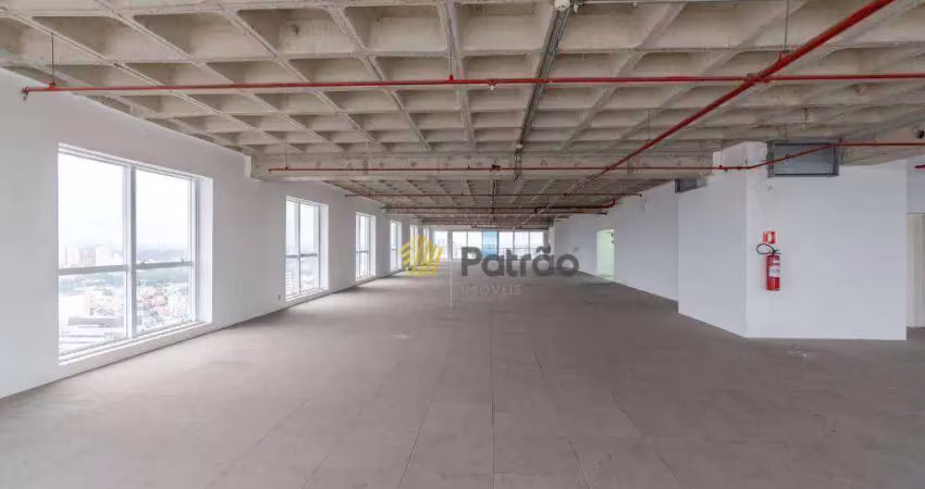 Andar corporativo para alugar, 1404 m² por r$ 132.594,52/mês - centro - são bernardo do campo/sp