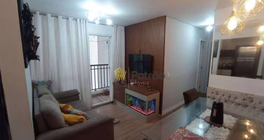 Apartamento com 2 dormitórios à venda, 53 m² por r$ 465.000,00 - nova petrópolis - são bernardo do campo/sp