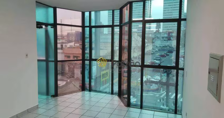 Sala para alugar, 56 m² por r$ 1.915,80/mês - jardim do mar - são bernardo do campo/sp