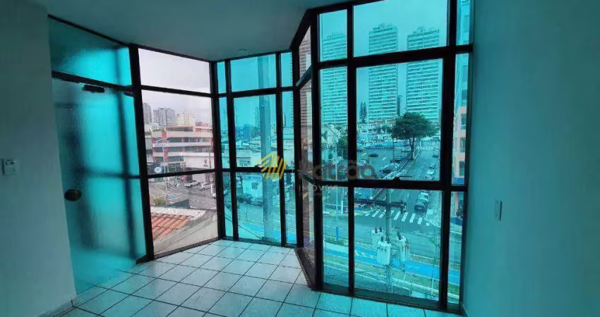 Sala para alugar, 56 m² por r$ 1.894,97/mês - jardim do mar - são bernardo do campo/sp