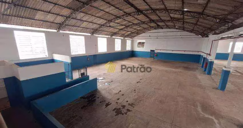 Galpão para alugar, 2250 m² por r$ 54.500,00/mês - casa grande - diadema/sp