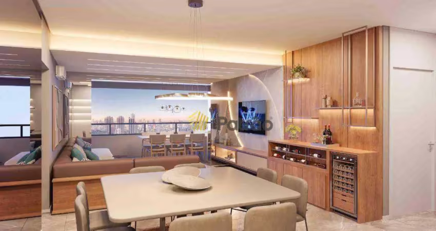 Apartamento com 3 dormitórios à venda, 151 m² por r$ 1.788.000,00 - jardim do mar - são bernardo do campo/sp