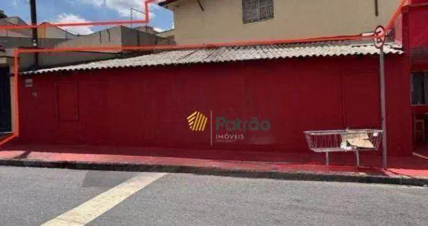Terreno para alugar, 250 m² por r$ 6.269,50/mês - vila valparaíso - santo andré/sp