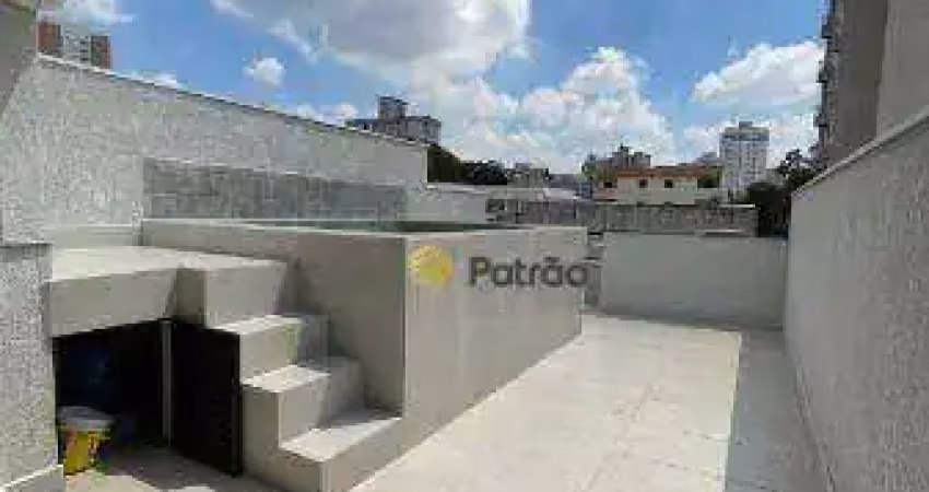 Cobertura com 3 dormitórios à venda, 140 m² por r$ 920.000,00 - jardim bela vista - santo andré/sp