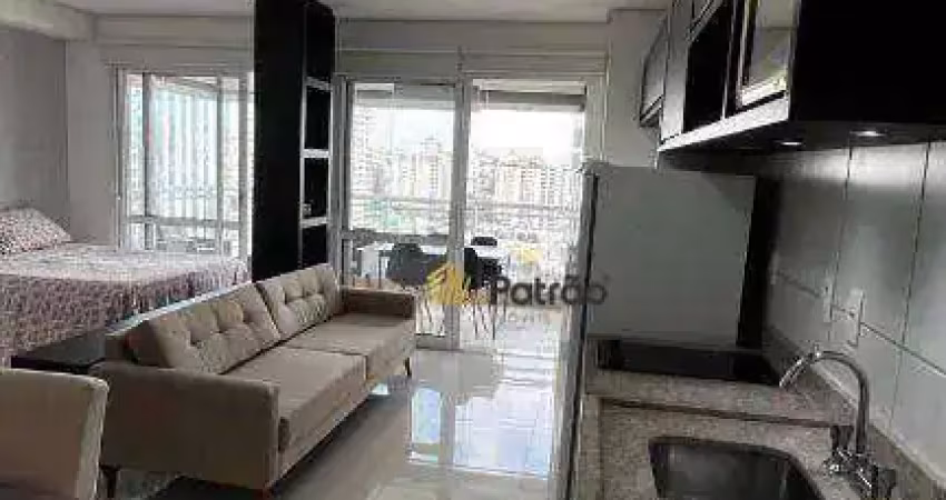 Apartamento no mondial home com 1 dormitório à venda, 42 m² por r$ 540.000 - centro - são bernardo do campo/sp