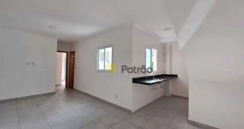 Cobertura com 2 dormitórios, 100 m² - venda por r$ 585.000,00 ou aluguel por r$ 3.000,00/mês - vila guiomar - santo andré/sp