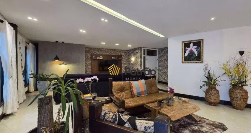 Morada de são joão com 5 suítes à venda, 392 m² por r$ 2.250.000 - centro - são bernardo do campo/sp