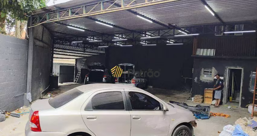 Galpão para alugar, 200 m² por r$ 7.200,00/mês - piraporinha - diadema/sp