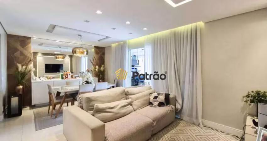 Anima clube com 3 dormitórios à venda, 107 m² por r$ 1.180.000 - centro - são bernardo do campo/sp