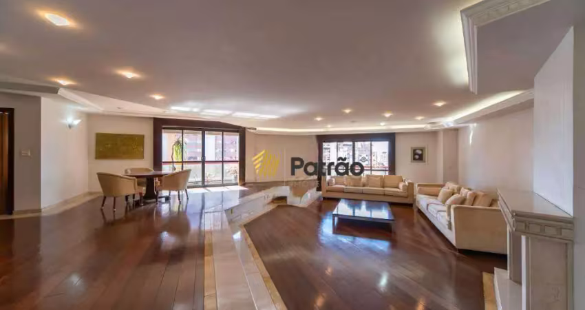 Apartamento alto padrão à venda, 490 m² por r$ 2.600.000 - bairro jardim - santo andré/sp