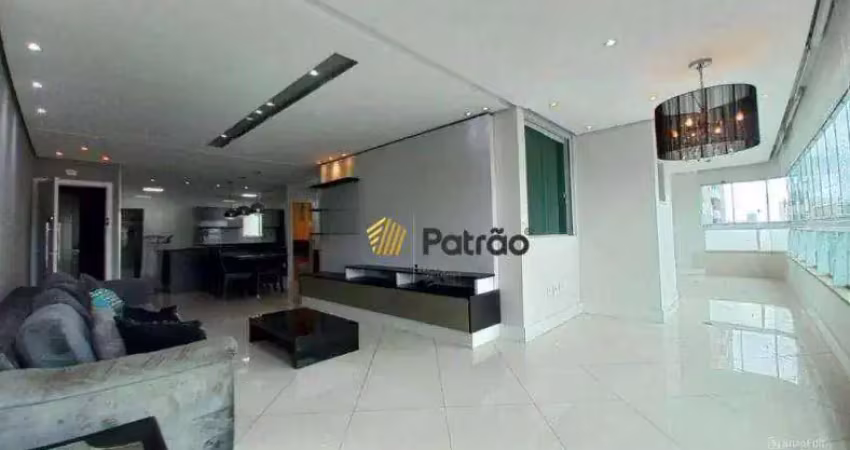 Residencial vila verde 3 dormitórios para alugar, 155 m² por r$ 9.121/mês - jardim do mar - são bernardo do campo/sp
