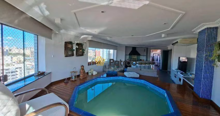 Apartamento com 4 dormitórios à venda, 300 m² por r$ 2.800.000,00 - centro - são bernardo do campo/sp