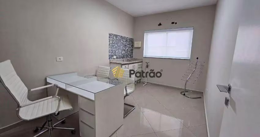 Sala para alugar em sobrado comercial, 40 m² por r$ 2.490/mês - jardim do mar - são bernardo do campo/sp