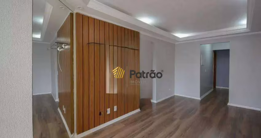 Apartamento com 3 dorm, sendo 01 suíte, c/ 2 vagas à venda, 82 m² por r$ 595.000 - centro - são bernardo do campo/sp