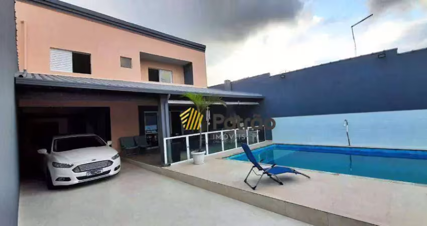 Sobrado com 5 dormitórios, 250 m² - venda por r$ 850.000,00 ou aluguel por r$ 7.690,00/mês - parque jequitiba - itanhaém/sp