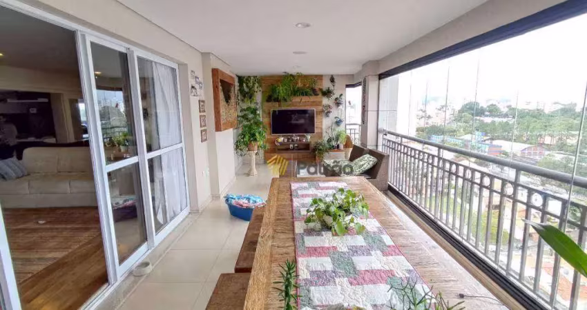 Apartamento alto padrão mansão imperial com 3 suítes à venda, 242 m² por r$ 2.550.000 - nova petrópolis - são bernardo do campo/sp