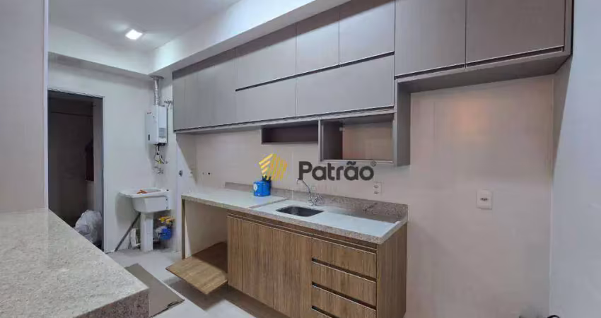 Apartamento com 2 dormitórios para alugar, 77 m² por r$ 5.311,90/mês - centro - são bernardo do campo/sp