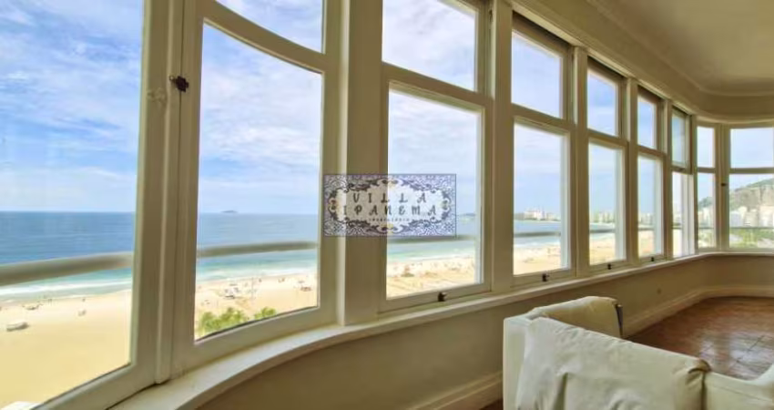 Apartamento com 4 quartos à venda na Avenida Atlântica, Copacabana, Rio de Janeiro