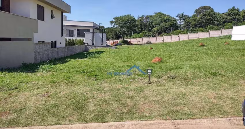 Terreno à venda, 420 m² por r$ 630.000,00 - condomínio reserva do itamaracá - valinhos/sp