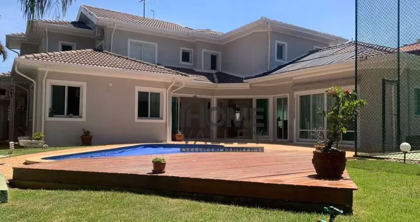 Casa com 5 dormitórios à venda, 448 m² por r$ 2.980.000,00 - condomínio portal do lago - valinhos/sp