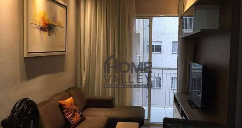 Apartamento com 2 quartos à venda, 54 m² por r$ 360.000 - condomínio mais campos salles - valinhos/sp