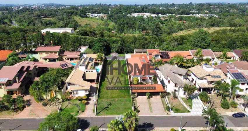 Excelente terreno com 770m², condomínio green boulevard, valinhos