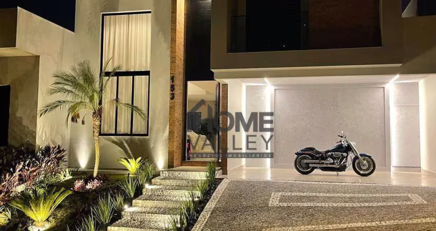 Casa com 3 dormitórios à venda, 240 m² por r$ 2.245.000,00 - condomínio le village - valinhos/sp