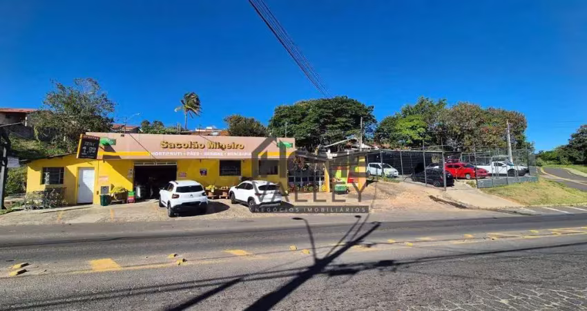 Terreno comercial de  esquina, 2.169m² , localizado no capuava, valinhos, disponível para venda.
