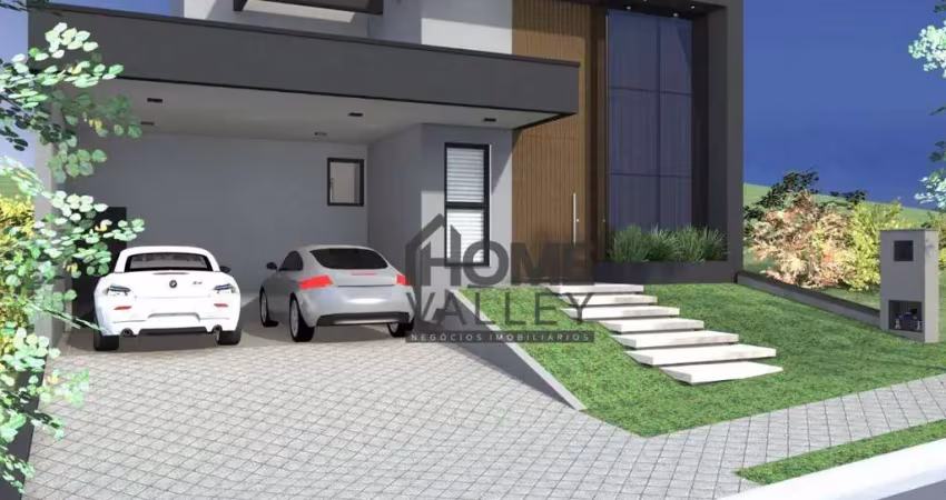 Casa térrea com 3 suítes, localizada no residencial mont' alcino, valinhos/sp