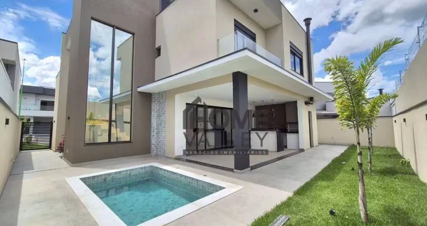 Casa com 3 dormitórios à venda, 241 m² por r$ 2.100.000,00 - residencial mont' alcino - valinhos/sp