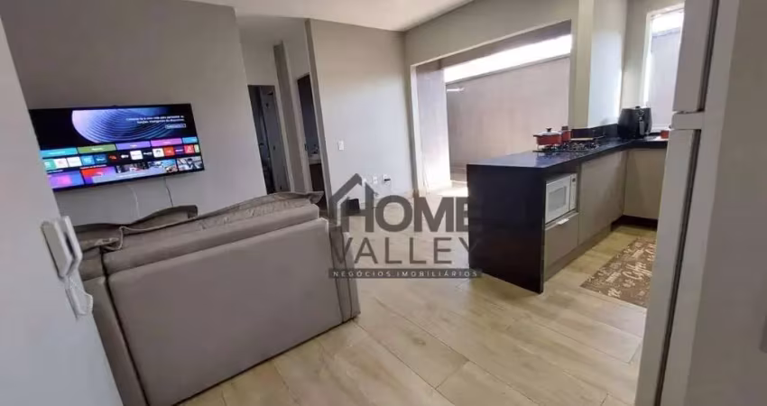 Apartamento garden com 2 quartos, sendo 1 suíte, localizado no condomínio reserva do alto, valinhos