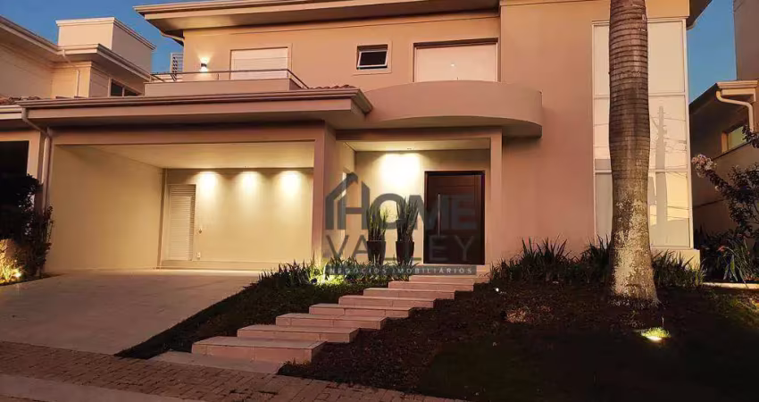 Casa com 3 dormitórios à venda, 280 m² por r$ 3.300.000,00 - condomínio reserva das palmeiras - valinhos/sp