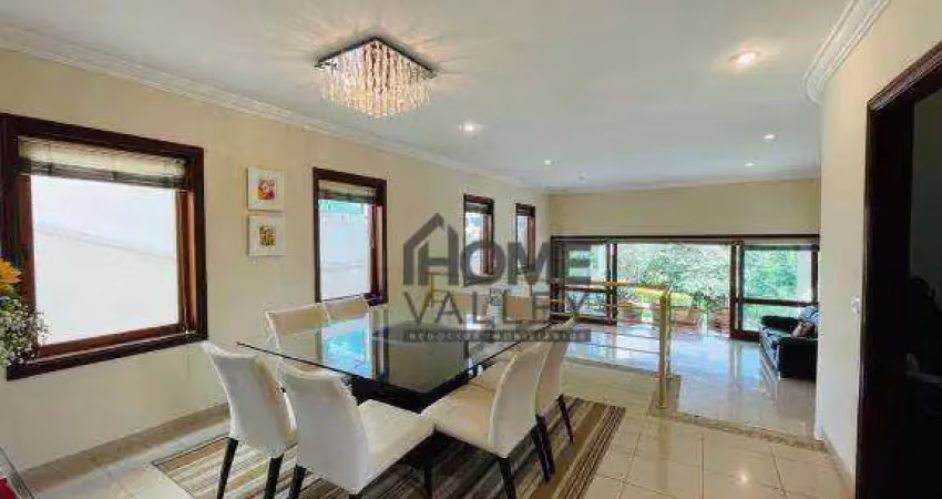 Casa com 3 dormitórios à venda, 333 m² por r$ 1.790.000,00 - condomínio residencial terras do caribe - valinhos/sp