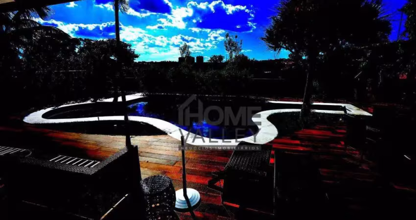 Casa com 4 dormitórios à venda, 624 m² por r$ 4.770.000,00 - condomínio chácara flora - valinhos/sp