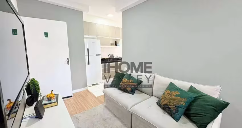 Apartamento com 2 dormitórios à venda, 49 m² por r$ 305.000,00 - condomínio hm morada do vale - valinhos/sp