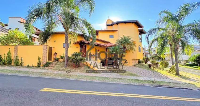 Casa com 3 dormitórios à venda, 268 m² por r$ 1.600.000,00 - condomínio residencial terras do caribe - valinhos/sp
