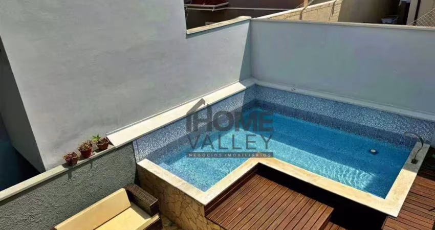 Casa com 3 dormitórios para alugar, 252 m² por r$ 6.349,00/mês - roncáglia - valinhos/sp