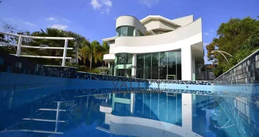 Casa com 4 dormitórios à venda, 525 m² por r$ 2.890.000,00 - condomínio chácara flora - valinhos/sp