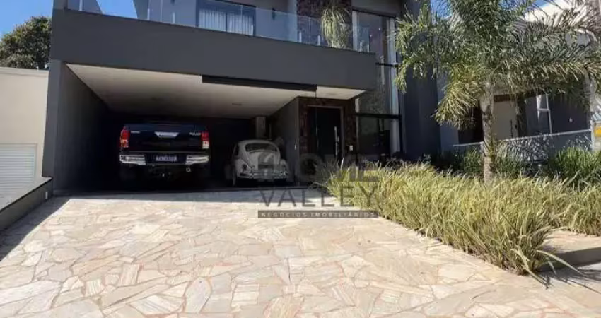 Casa com 3 dormitórios à venda, 223 m² por r$ 2.100.000,00 - condomínio residencial flor da serra  - valinhos/sp