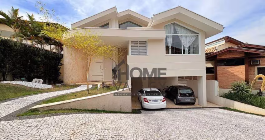 Casa com 4 dormitórios à venda, 360 m² por r$ 1.700.000,00 - condomínio residencial terras do caribe - valinhos/sp