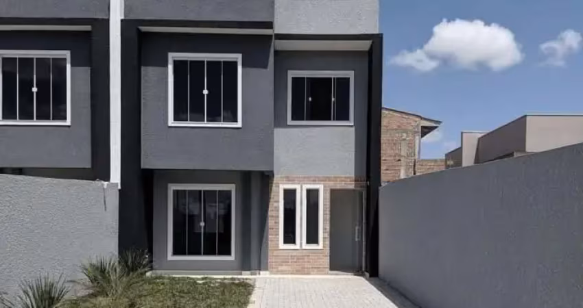 Excelente sobrado com 3 quartos em fazenda rio grande