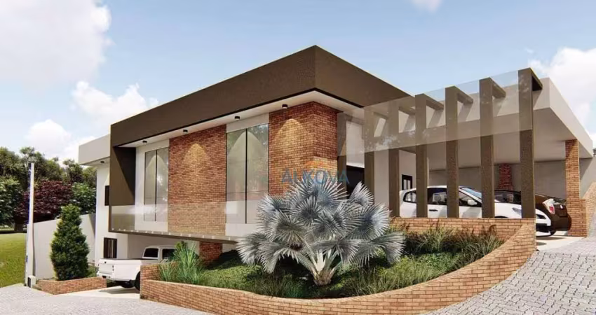 Sobrado à venda, 320 m² por R$ 1.480.000,00 - Condomínio Residencial Mantiqueira - São José dos Campos/SP
