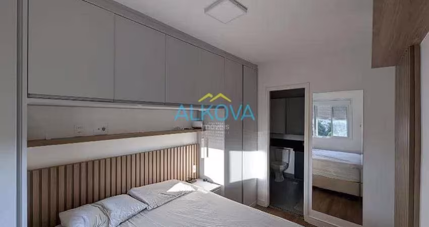 Apartamento com 2 dormitórios à venda, 57 m² - Bosque dos Eucaliptos - São José dos Campos/SP