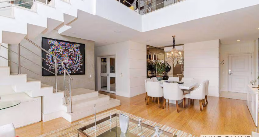 Cobertura com 3 suítes, 388 m² - venda por R$ 5.000.000 ou aluguel por R$ 25.000/mês - Mercês - Curitiba/PR