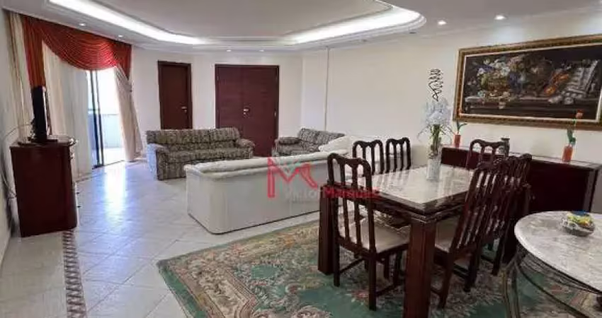 Apartamento com 3 dormitórios, sendo 2 suítes (01 demi suíte) à venda, 161 m² por r$ 1.060.000 - tupi - praia grande/sp